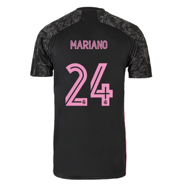 Camiseta Real Madrid Tercera NO.24 Mariano 2020-2021 Negro